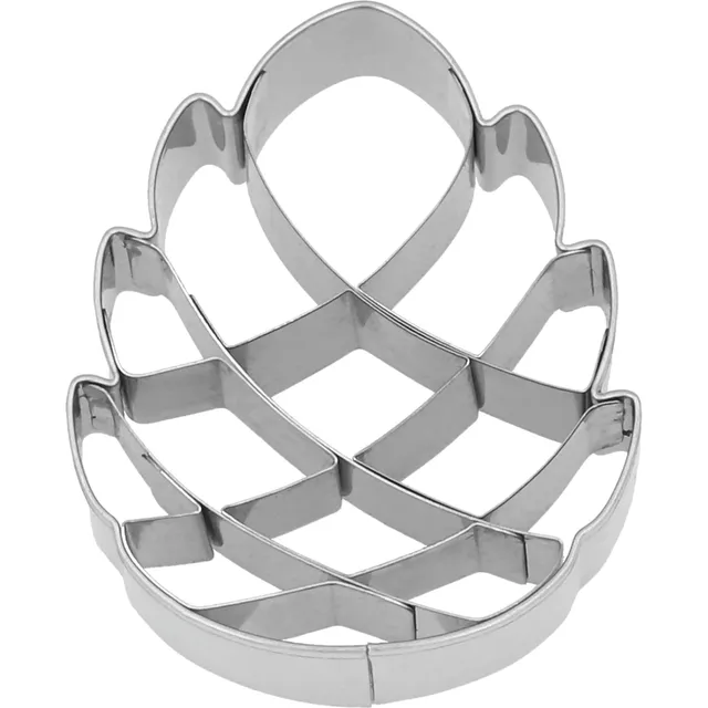 birkmann-ausstechform-pinienzapfen-6-cm-edelstahl-rostfrei-modell-199552 image 1