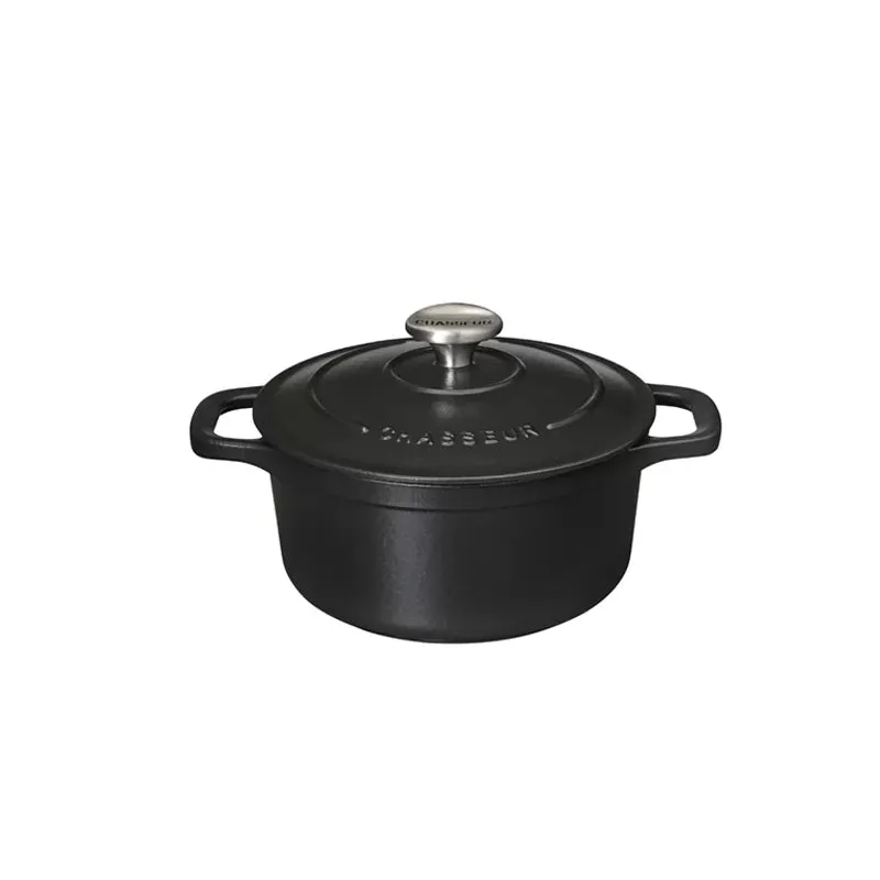 chasseur-16-cm-runder-schmortopf-emaillierter-gusseisen-br-ter-1-3-liter-indukti image 1
