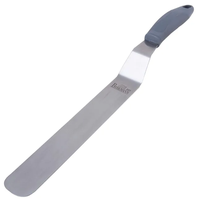 birkmann-easy-baking-winkelpalette-edelstahl-mit-anti-rutsch-griff-21-cm-breite- image 1