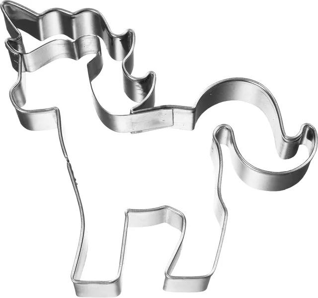 birkmann-ausstechform-einhorn-8-5-cm-edelstahl-pl-tzchenform image 1