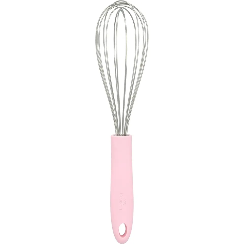 birkmann-schneebesen-silk-rose-29-cm-edelstahlkopf-mit-rutschfestem-silikongriff image 1