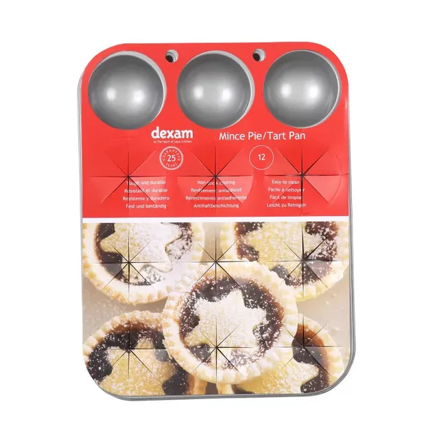 dexam-antihaft-backform-mit-12-vertiefungen-f-r-mince-pies-tartlets-28-x-21-5-cm image 1