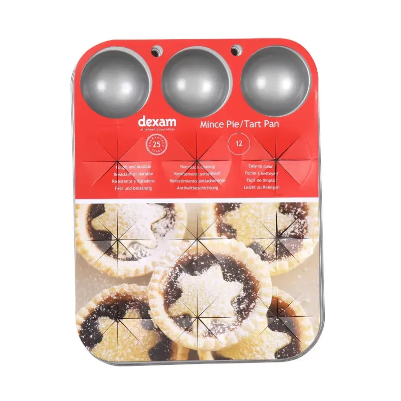 dexam-antihaft-backform-mit-12-vertiefungen-f-r-mince-pies-tartlets-28-x-21-5-cm image 1