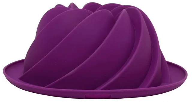 birkmann-easy-baking-gugelhupfform-nov-l-22-cm-granita-silikon-lila-pink-881556 image 1