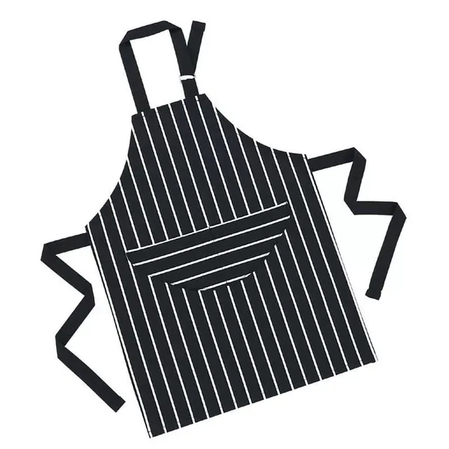 dexam-butchers-stripe-kindersch-rze-in-navy-100-baumwolle-mit-verstellbarem-hals image 1