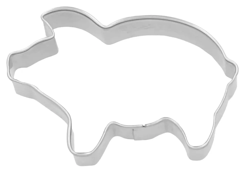 birkmann-ausstecher-schwein-6-cm-edelstahl-ausstechform-mit-pr-gung-f-r-pl-tzche image 1