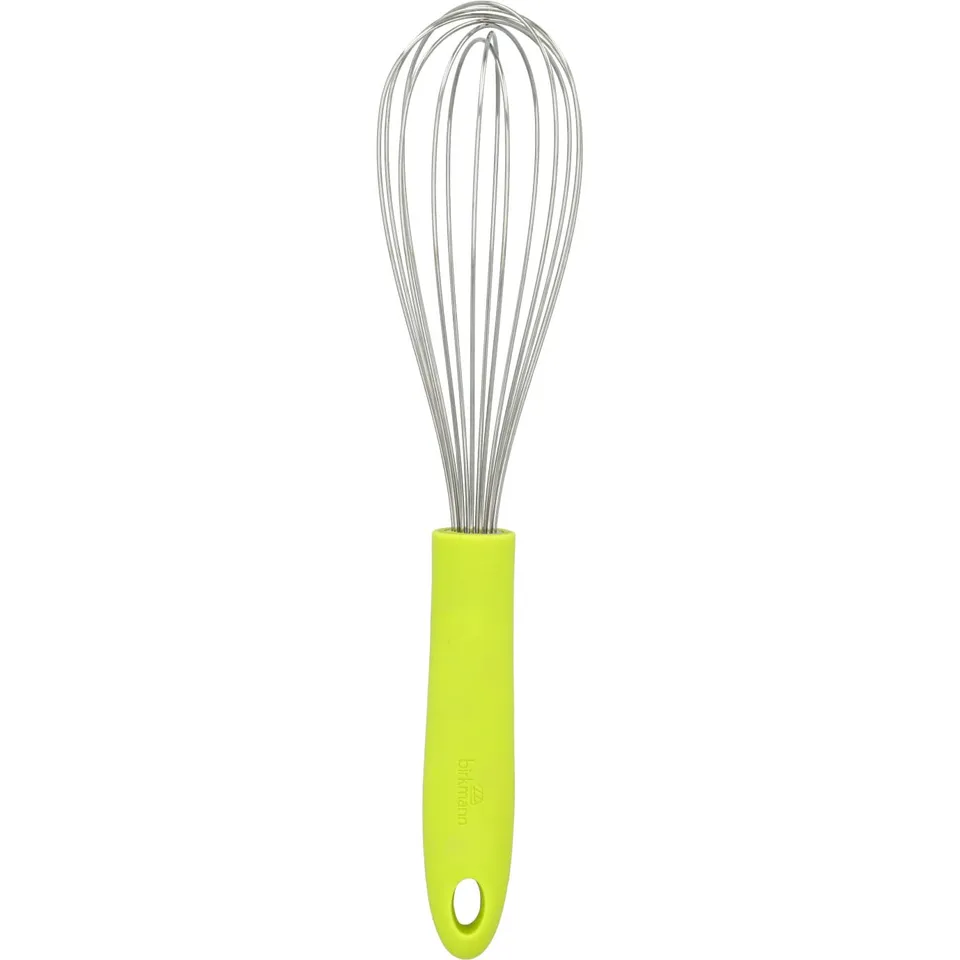 birkmann-schneebesen-lemon-green-29-cm-edelstahlkopf-mit-rutschfestem-silikongri image 1