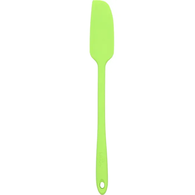 birkmann-teigschaber-schmal-apple-green-silikon-teigschaber-mit-metallkern-hitze image 1