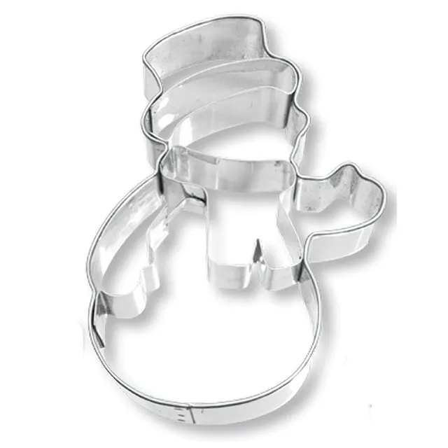 birkmann-ausstechform-schneemann-8-cm-edelstahl-mit-innenpr-gung image 1