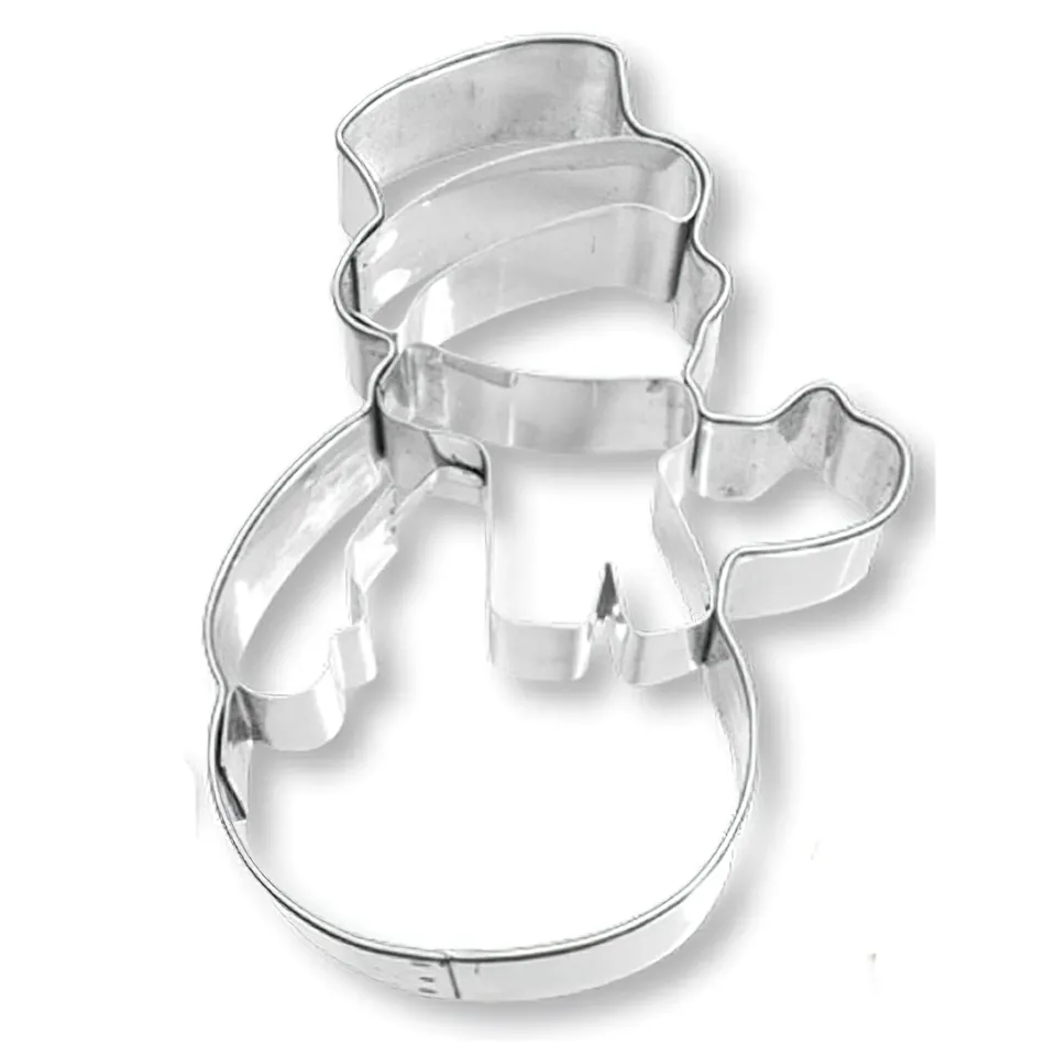 birkmann-ausstechform-schneemann-8-cm-edelstahl-mit-innenpr-gung image 1