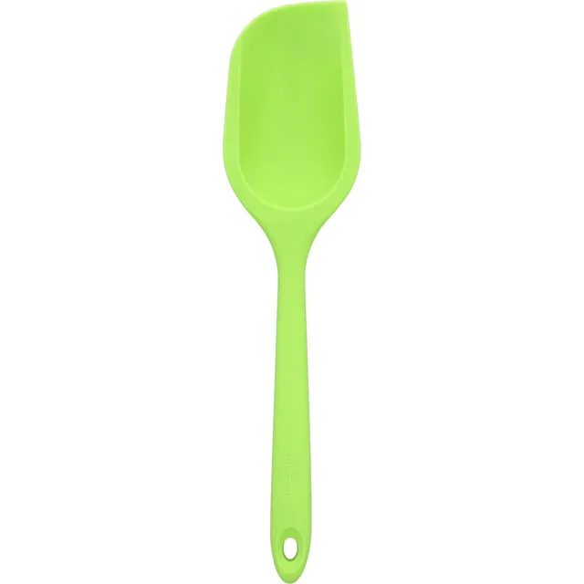 birkmann-schl-ffel-apple-green-2-in-1-l-ffel-teigschaber-aus-silikon-mit-metallk image 1