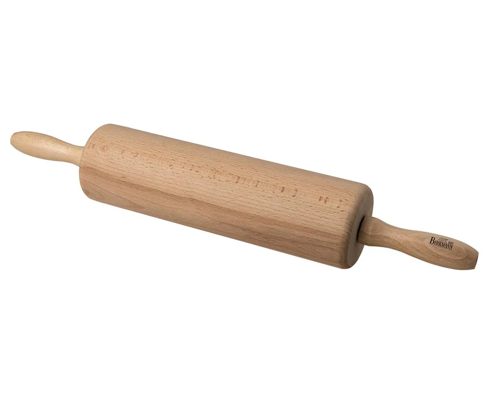 birkmann-teigrolle-25-cm-aus-buchenholz-mit-rostfreier-metallachse-und-gleitlage image 1