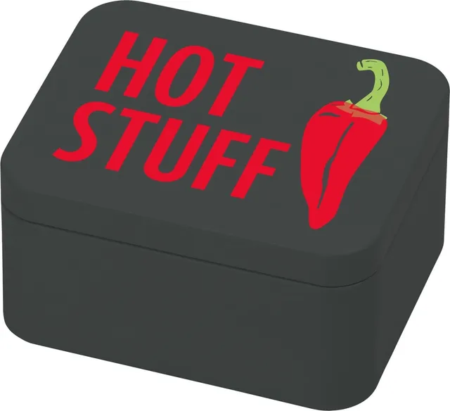 birkmann-geschenkbox-cool-grey-12-10-6-2-cm-wei-blech-mit-hot-stuff-aufschrift image 1