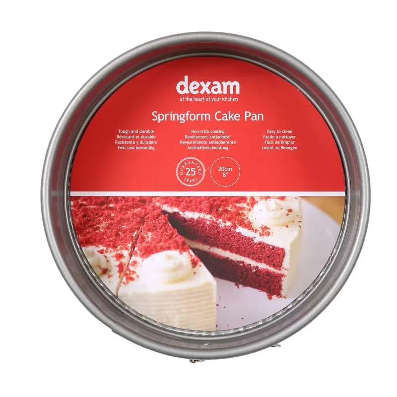 dexam-springform-kuchenform-20-cm-antihaftbeschichtung-pfoa-frei-8-mini-springfo image 1