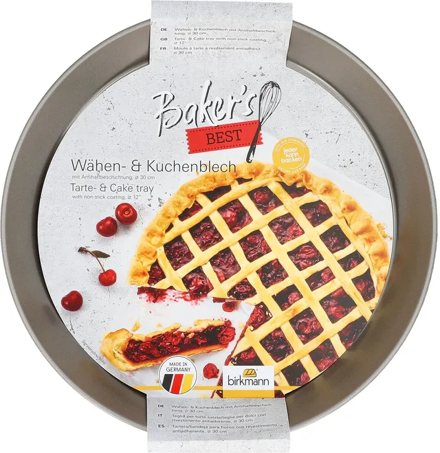 birkmann-baker-s-best-w-hen-kuchenblech-30-cm-karbonstahl-mit-antihaftbeschichtu image 1