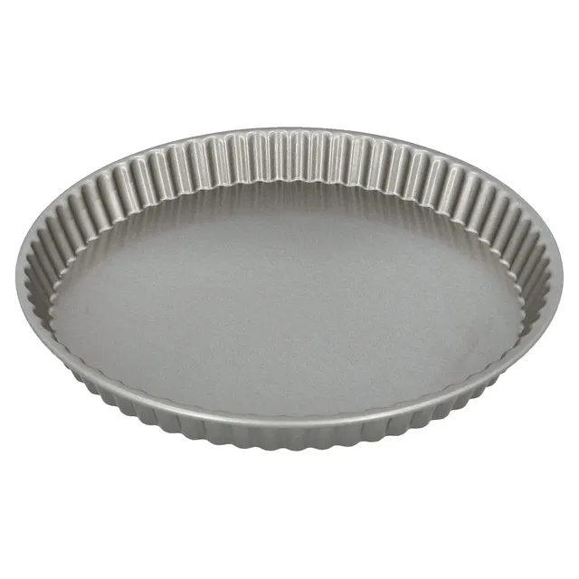 birkmann-baker-s-best-quiche-tarteform-30-cm-karbonstahl-gewellter-rand-antihaft image 1