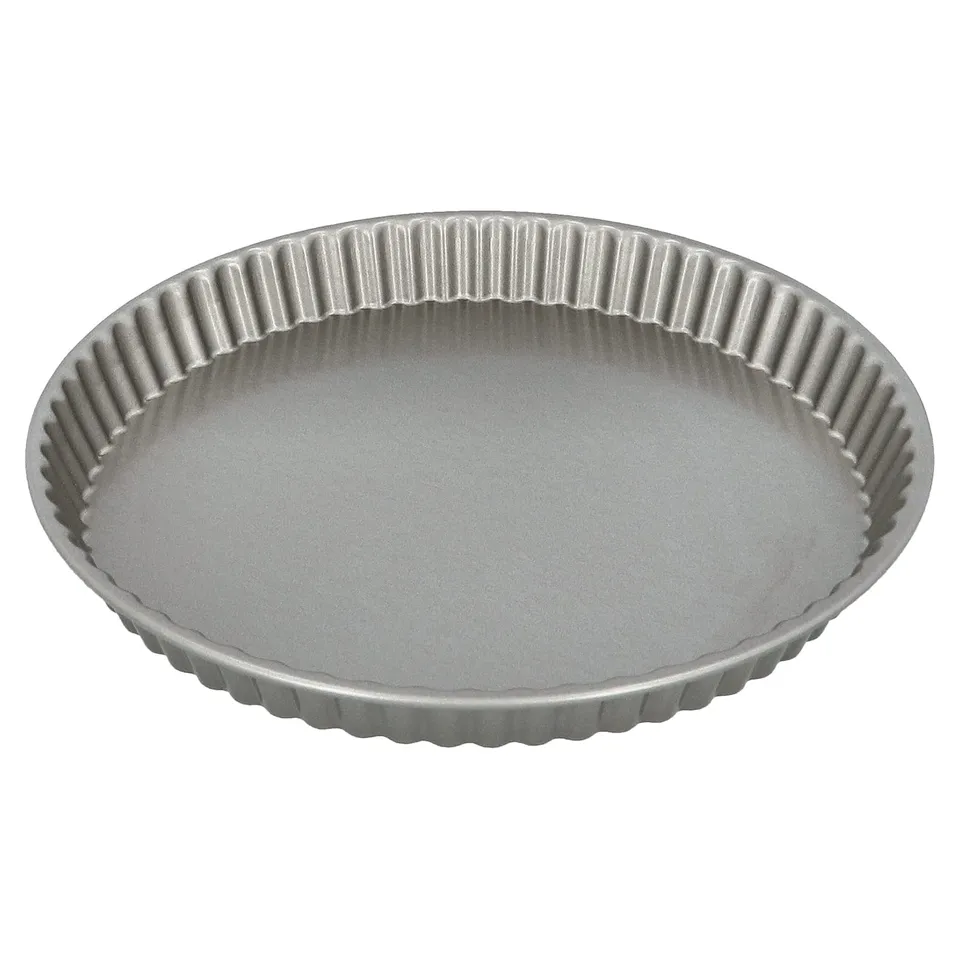 birkmann-baker-s-best-quiche-tarteform-30-cm-karbonstahl-gewellter-rand-antihaft image 1