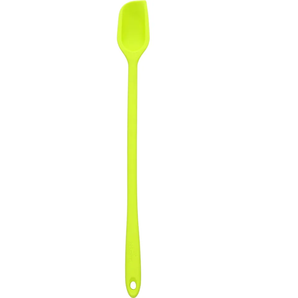birkmann-magic-spoon-lemon-green-31-5-cm-silikon-l-ffel-mit-schaber-funktion-met image 1