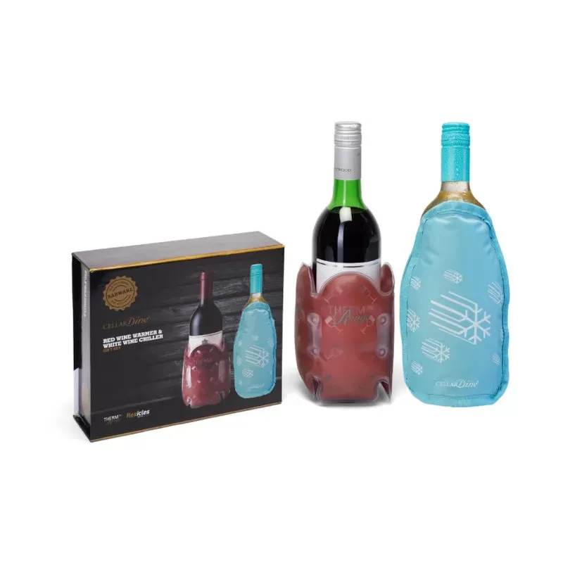 dexam-cellardine-therm-au-rouge-flexicles-chiller-weintemperier-geschenkset image 1