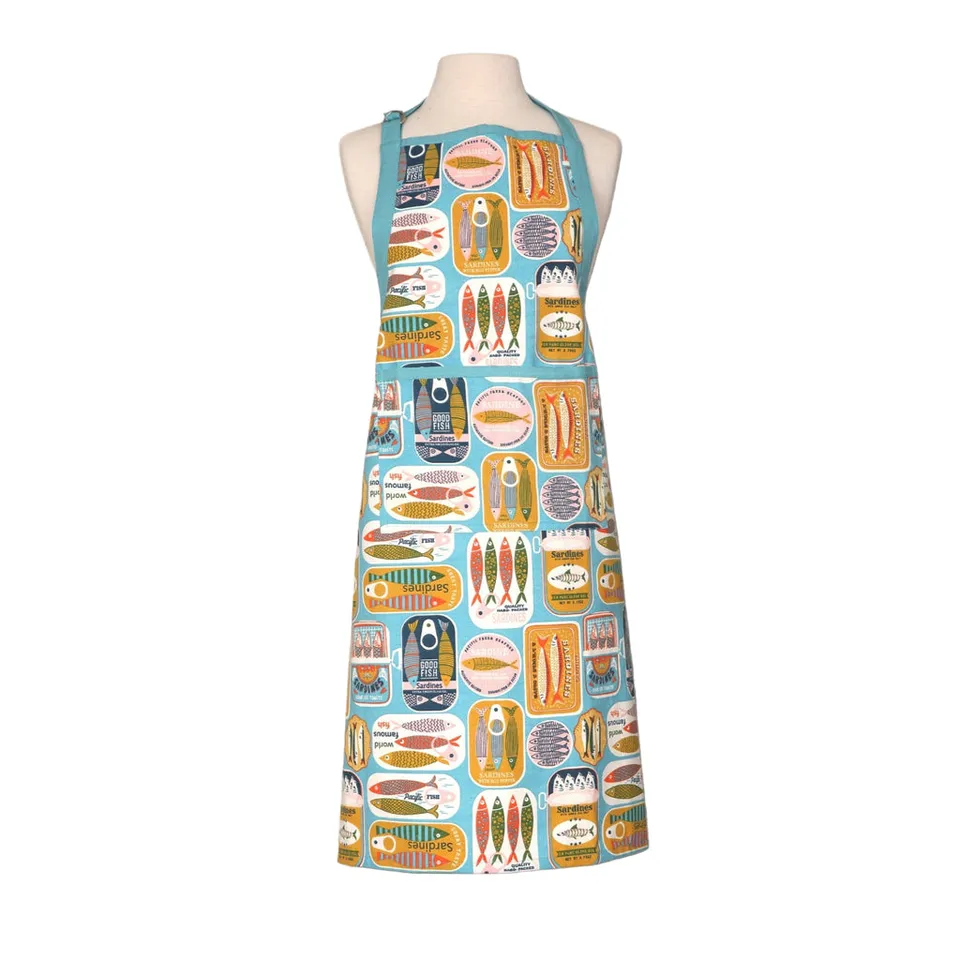 dexam-sardines-erwachsenen-sch-rze-blau-verstellbare-k-chensch-rze-mit-tasche-au image 1