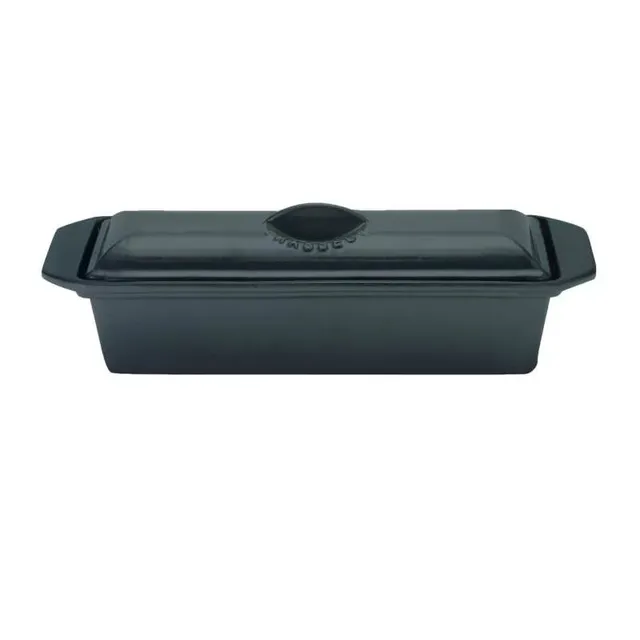 chasseur-pastetenterrine-aus-gusseisen-28-cm-1-liter-mattschwarz-emailliert-mit- image 1
