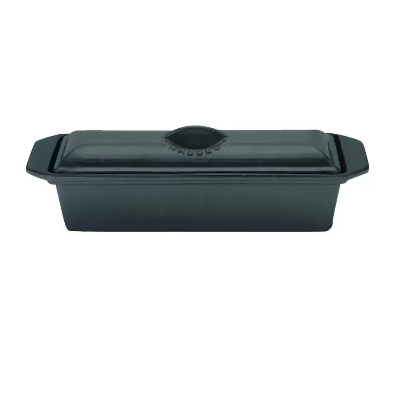 chasseur-pastetenterrine-aus-gusseisen-28-cm-1-liter-mattschwarz-emailliert-mit- image 1