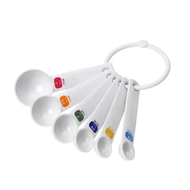dexam-messl-ffel-set-6-teilig-bunte-plastik-messbecherl-ffel-von-1-4-tsp-bis-1-t image 1