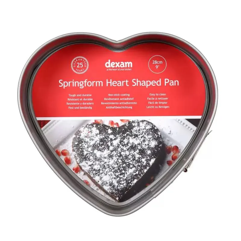 dexam-23-cm-herzf-rmige-springform-mit-antihaftbeschichtung image 1