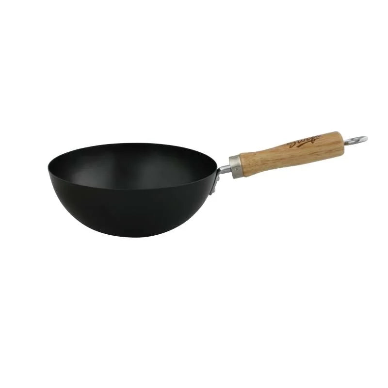 dexam-20-cm-standard-gauge-wok-non-stick-carbonstahl-mit-flachboden image 1