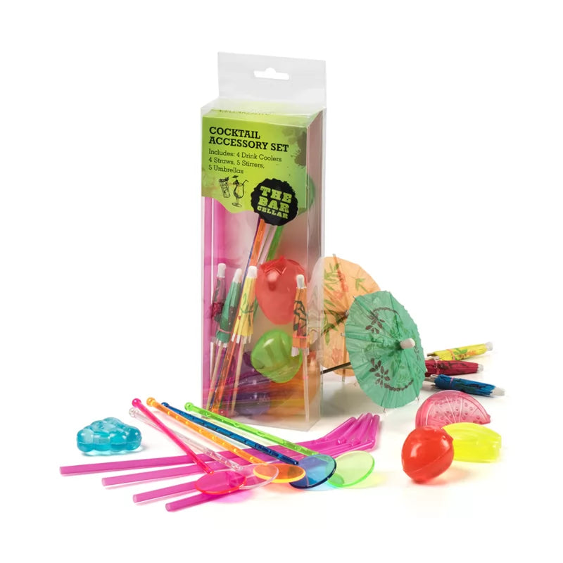cellardine-cocktail-accessoire-set-splash-18-teilig-mit-gefrierbaren-drink-coole image 1