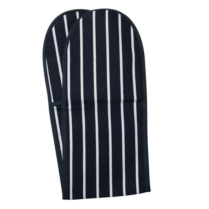 rushbrookes-butchers-stripe-doppelte-ofenhandschuhe-100-baumwolle-made-in-uk-bs6 image 1