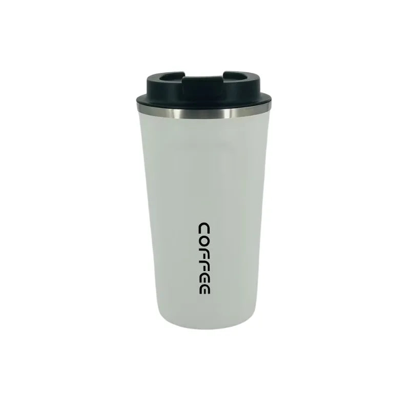 dexam-travel-mug-510ml-wei-er-thermobecher-mit-schwarzem-deckel image 1