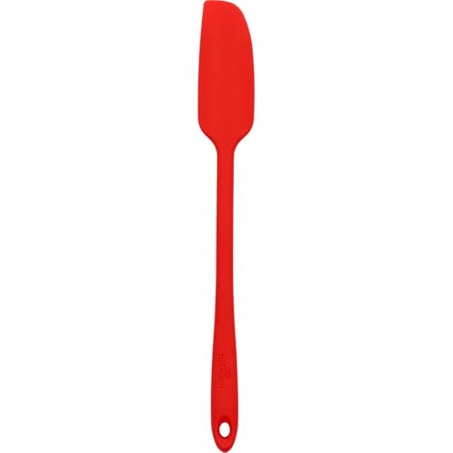 birkmann-teigschaber-schmal-cherry-red-silikon-mit-metallkern-27-5-cm-hitzebest- image 3