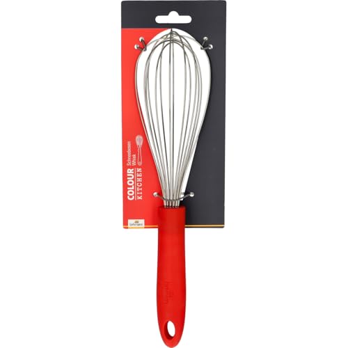 birkmann-schneebesen-cherry-red-29-cm-edelstahlkopf-mit-rutschfestem-silikongrif image 4