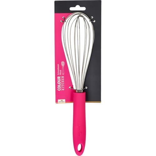 birkmann-schneebesen-electric-pink-29-cm-edelstahlkopf-mit-rutschfestem-silikong image 4