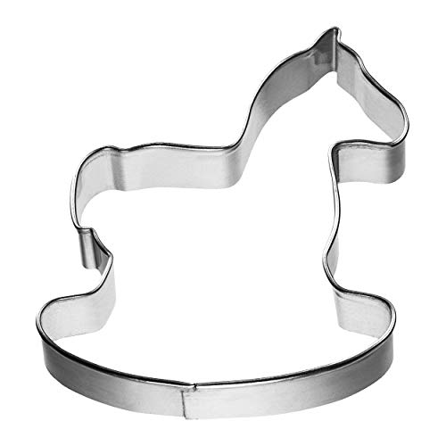 birkmann-ausstechform-schaukelpferd-wei-blech-pl-tzchenform-handgel-tet-7-cm image 2