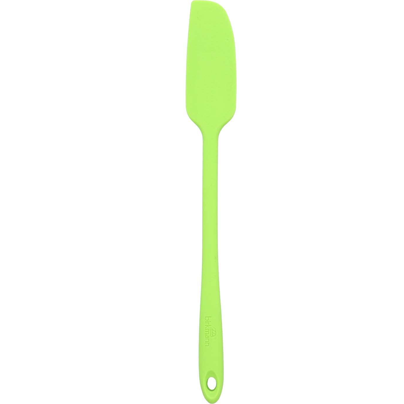 birkmann-teigschaber-schmal-apple-green-silikon-teigschaber-mit-metallkern-hitze image 1