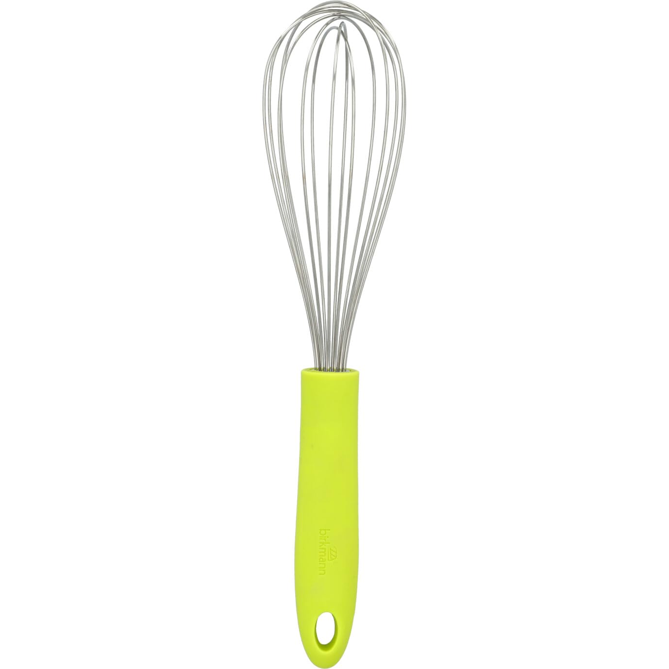 birkmann-schneebesen-lemon-green-29-cm-edelstahlkopf-mit-rutschfestem-silikongri image 1