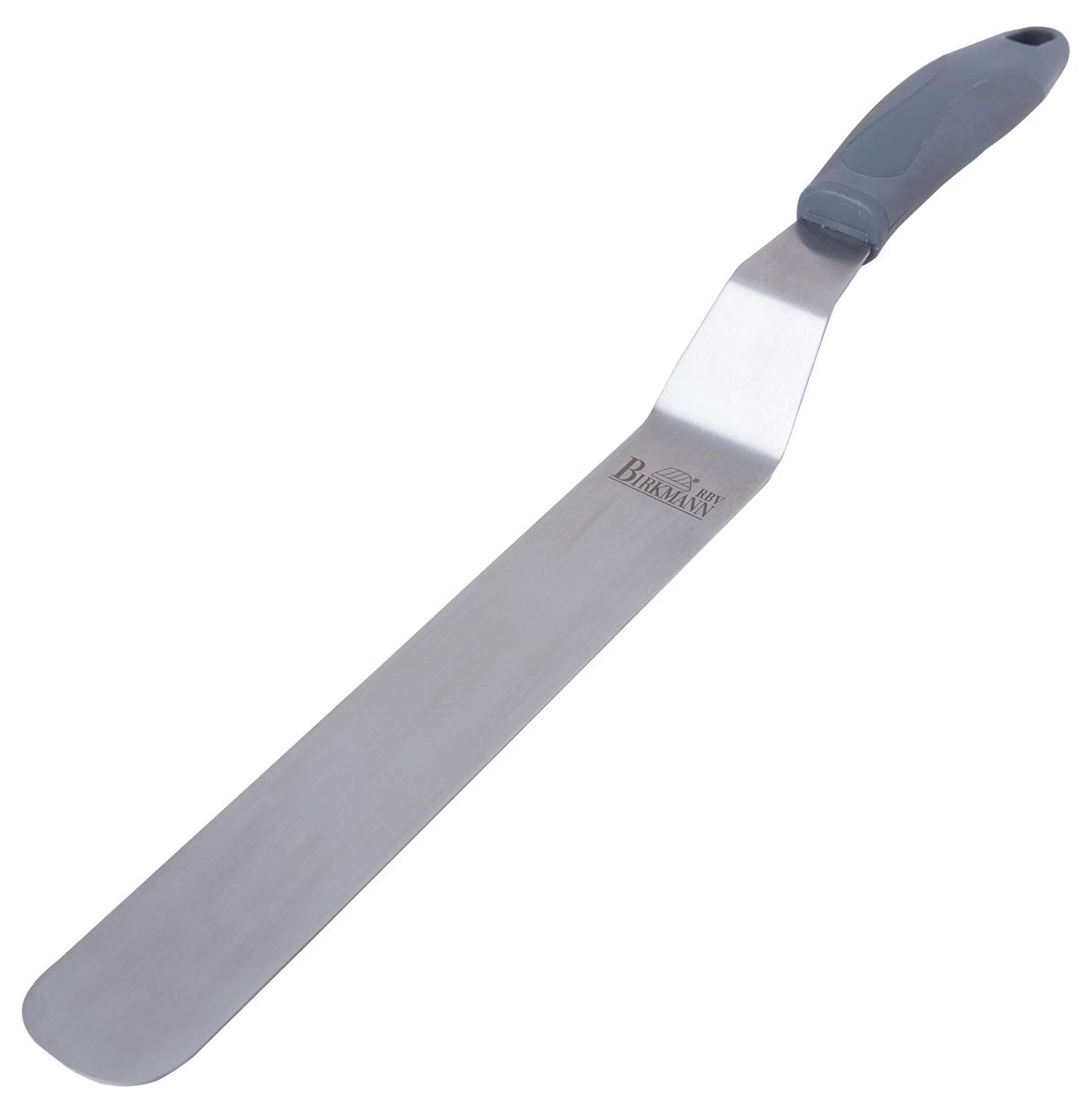 birkmann-easy-baking-winkelpalette-edelstahl-mit-anti-rutsch-griff-21-cm-breite- image 1