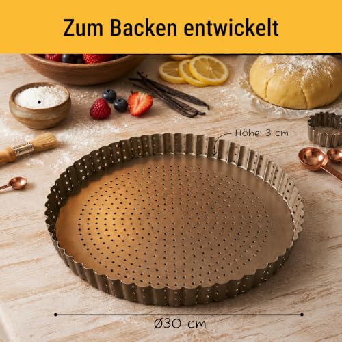 birkmann-laib-seele-tarteform-mit-hebeboden-perforiert-karbonstahl-30-cm-bronzef image 8