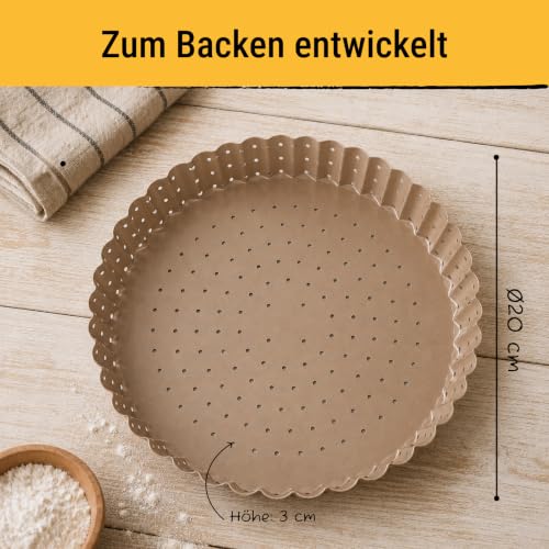 birkmann-laib-seele-quiche-tarte-pizzaform-perforiert-20-cm-karbonstahl-bronze-m image 8