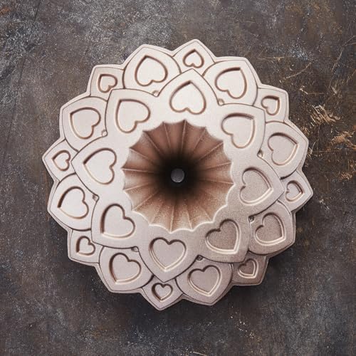 birkmann-contoura-aluguss-kuchenform-love-25-cm-herz-design-champagner-antihaftb image 8