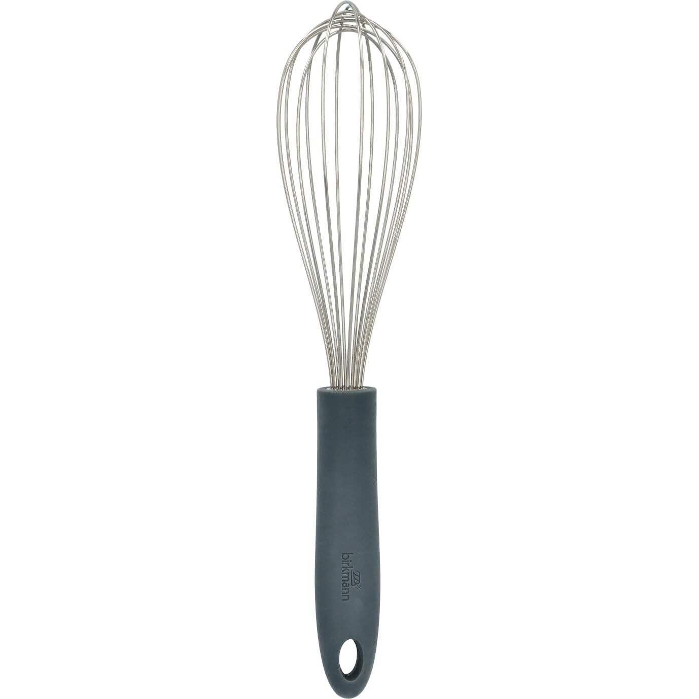 birkmann-schneebesen-cool-grey-29-cm-edelstahlkopf-mit-rutschfestem-silikongriff image 1