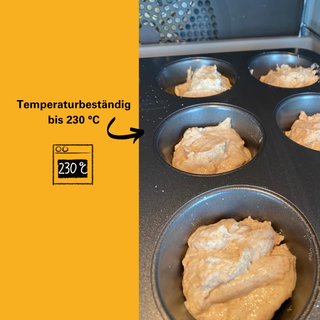 birkmann-easy-baking-muffinform-12-fach-antihaftbeschichtetes-karbonstahl-muffin image 4