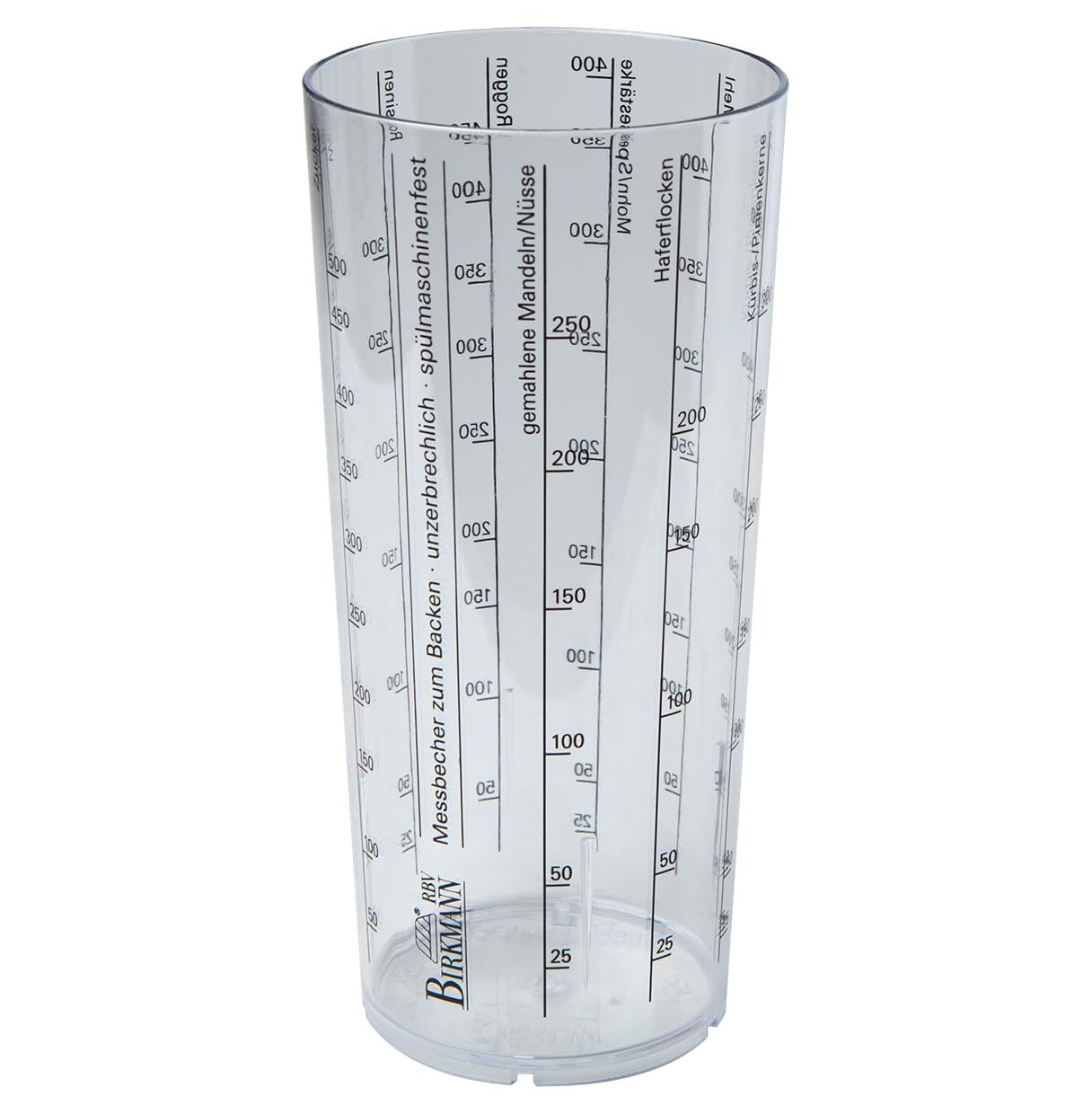 birkmann-messbecher-500-ml-durchsichtiger-kunststoff-messbecher-mit-skalierungen image 2
