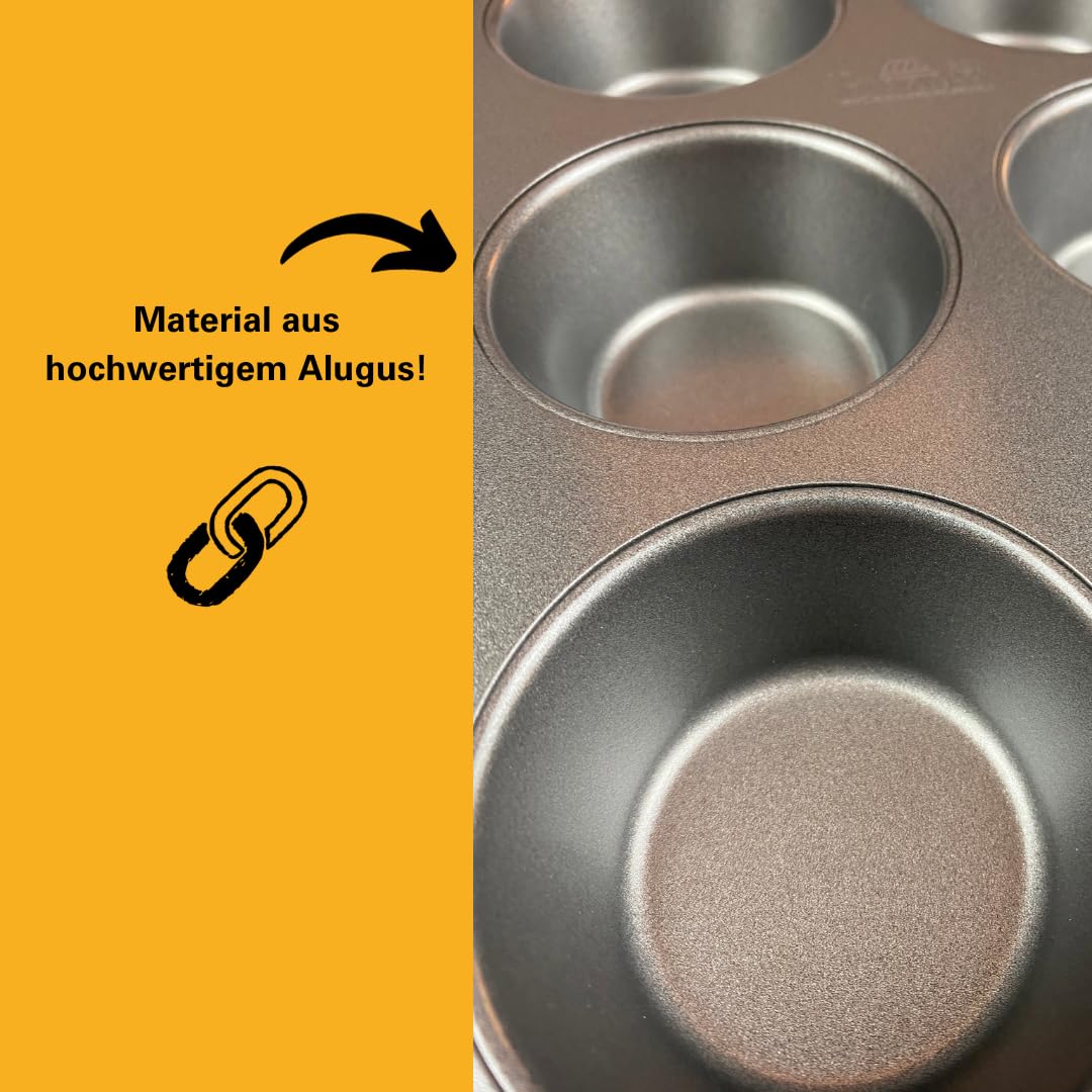 birkmann-easy-baking-muffinform-12-fach-antihaftbeschichtetes-karbonstahl-muffin image 7