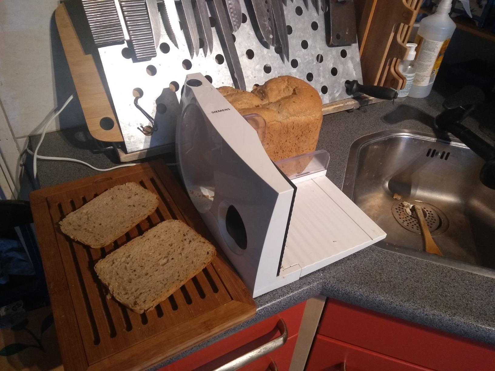 Für große Laibe zu klein