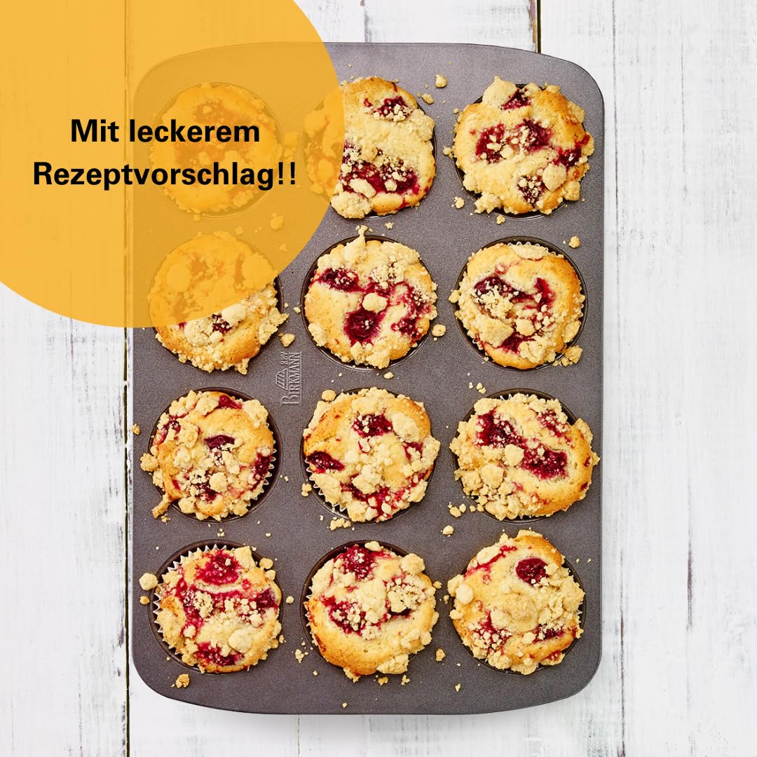 birkmann-easy-baking-muffinform-12-fach-antihaftbeschichtetes-karbonstahl-muffin image 5