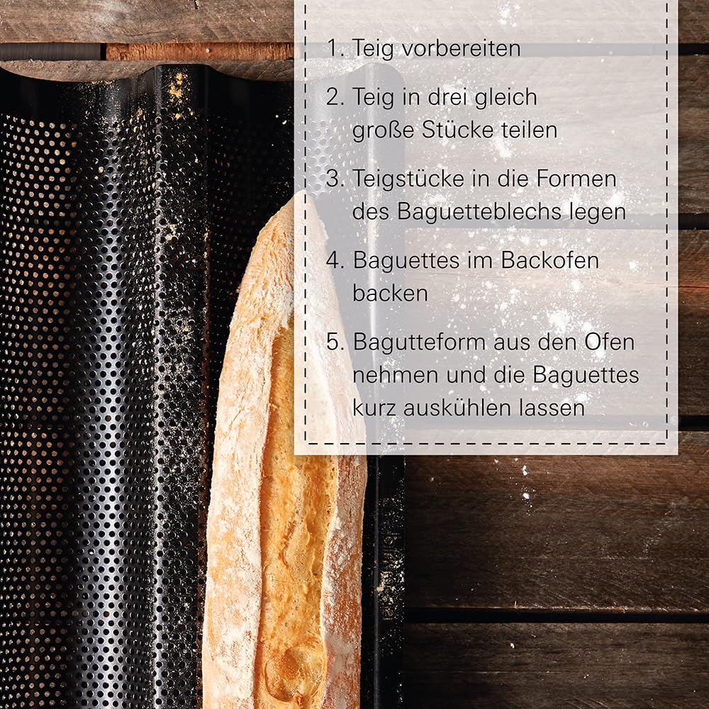 birkmann-bread-buddies-baguette-blech-perforierte-baguetteform-aus-karbonstahl-f image 7