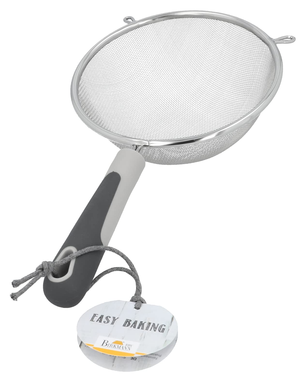 birkmann-easy-baking-k-chensieb-feinmaschig-edelstahl-mit-kunststoffgriff-16-cm- image 1